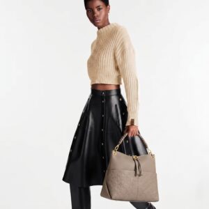Alternative view of Louis Vuitton Maida Hobo Bag 12.6in/ 32cm Beige Monogram Empreinte Gold Hardware For Women M45523