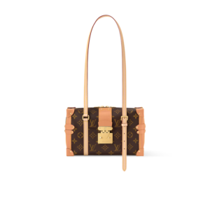 Louis Vuitton Malle De Jour Shoulder Bag 9.4in/ 24cm Brown Monogram Gold Hardware For Women M3A169