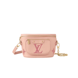 Louis Vuitton Mini Bumbag 6.7in/ 17cm Gradient Pink Gold Hardware For Women M82347