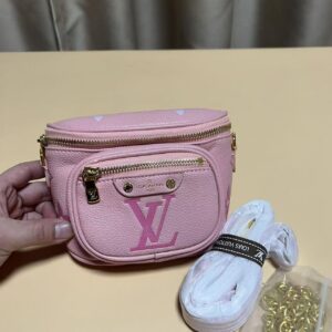 Alternative view of Louis Vuitton Mini Bumbag 6.7in/ 17cm Gradient Pink Gold Hardware For Women M82347