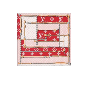 Louis Vuitton Monogram Confidential Square 90 Red For Women