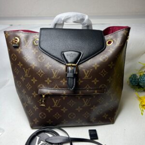 Alternative view of Louis Vuitton Montsouris BB Backpack Black For Women 13IN/ 33cm M45515