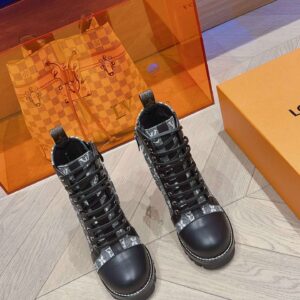 Alternative view of Louis Vuitton Moonlight Ankle Boots Black For Women