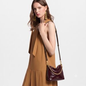 Alternative view of Louis Vuitton Multipass Mini Shoulder Bag 7.1in/ 18cm Monogram Rouge Gold Hardware For Women M3A247
