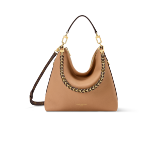 Louis Vuitton Multipass Shoulder Bag 11.8in/ 30cm Arizona Beige Gold Hardware For Women M28029