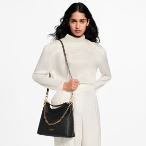 Alternative view of Louis Vuitton Multipass Shoulder Bag 11.8in/ 30cm Black Gold Hardware For Women M29195