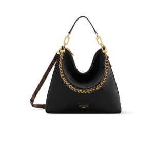 Louis Vuitton Multipass Shoulder Bag 11.8in/ 30cm Black Gold Hardware For Women M29195