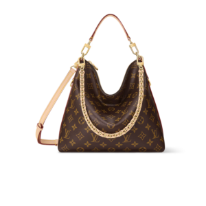 Louis Vuitton Multipass Shoulder Bag 11.8in/ 30cm Brown Monogram Gold Hardware For Women M27825