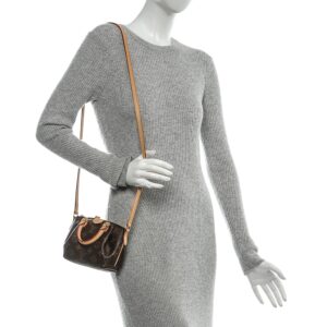 Alternative view of Louis Vuitton Turenne Nano Top Handle Bag 6.7in/ 17cm Brown Monogram Canvas Gold Hardware For Women M61253