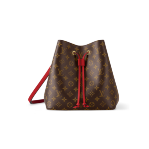 Louis Vuitton NeoNoe MM Bucket Bag Brown For Women 10.2in/26cm LV M44021