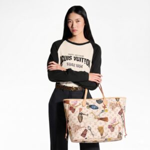 Alternative view of Louis Vuitton Neverfull GM Tote Bag 15.4in/ 39cm Getaway Gold Hardware For Women M29449