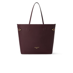 Louis Vuitton Neverfull Inside Out MM Tote Bag 12.2in/ 31cm Wine Gold Hardware For Women M25663