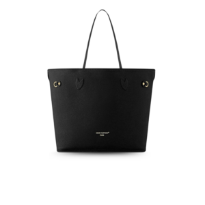 Louis Vuitton Neverfull Inside Out MM Tote Bag 12.2in/ 31cm Black Gold Hardware For Women M11946