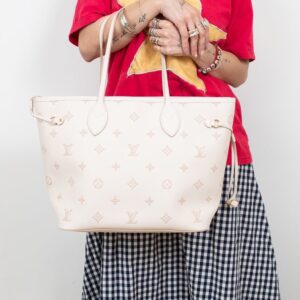 Alternative view of Louis Vuitton Neverfull MM Tote Bag 12.2in/ 31cm Eden Gold Hardware For Women M14285
