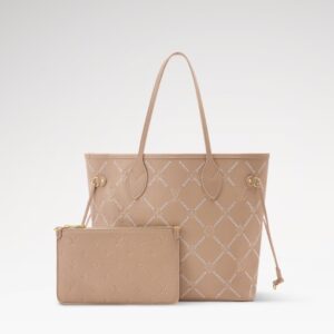 Alternative view of Louis Vuitton Neverfull MM Tote Bag 12.2in/ 31cm Hazelnut Couture Gold Hardware For Women M29486
