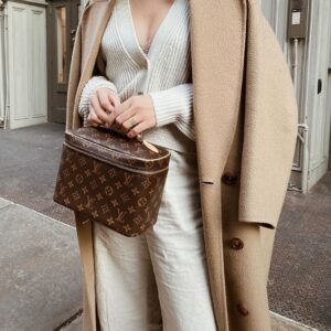 Alternative view of Louis Vuitton Nice BB Vanity Case 9.4in/ 24cm Brown Monogram Gold Hardware For Women M42265