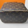 Louis Vuitton Nice Mini Vanity Case 7.9in/ 20cm Brown Monogram Gold Hardware For Women M44495 - Image 5