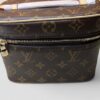 Louis Vuitton Nice Mini Vanity Case 7.9in/ 20cm Brown Monogram Gold Hardware For Women M44495 - Image 6