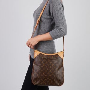 Alternative view of Louis Vuitton Odeon MM Monogram Canvas Shoulder Bag For Women 12.2in/31cm M56389
