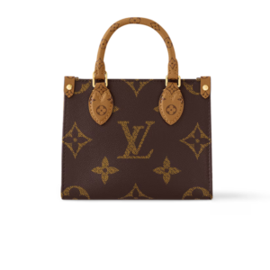 Louis Vuitton OnTheGo BB Tote Bag 7.1in/ 18cm Monogram Reverse Gold Hardware For Women M46839