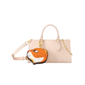 Louis Vuitton OnTheGo East West Tote Bag 9.8in/ 25cm Pink Gold Hardware For Women M11295