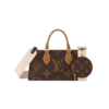 Louis Vuitton OnTheGo East West Tote Bag 9.8in/ 24.8cm Brown Gold Hardware For Women M46653