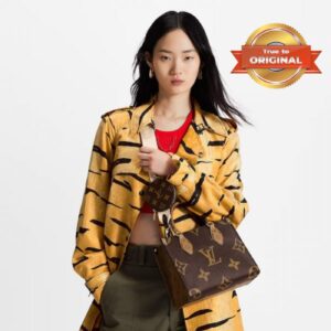 Alternative view of Louis Vuitton OnTheGo PM Tote Bag 9.8in/ 25cm Brown Gold Hardware For Women