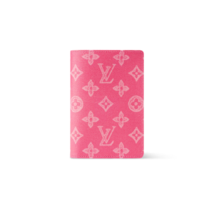 Louis Vuitton Passport Cover 5.5in/ 14cm Rose Ruban Monogram Origine M27615