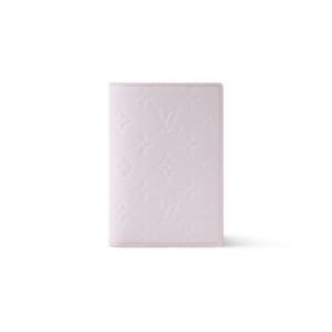 Louis Vuitton Passport Cover 5.5in/ 14cm Sweet Lavender Monogram Empreinte For Women M28990