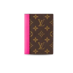 Louis Vuitton Passport Cover Wallet Pink For Men 5.5in/14cm M82866
