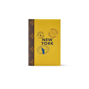 Louis Vuitton Passport Cover Wallet 5.5in/ 14cm New York/ Yellow For Women M29103