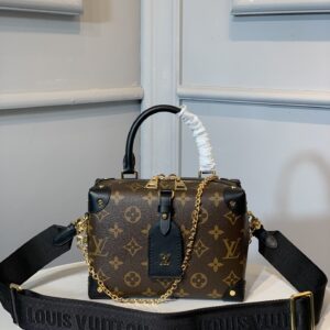 Alternative view of Louis Vuitton Petite Malle Souple Monogram Canvas Brown For Women‎ 7.9in/20cm LV M45571