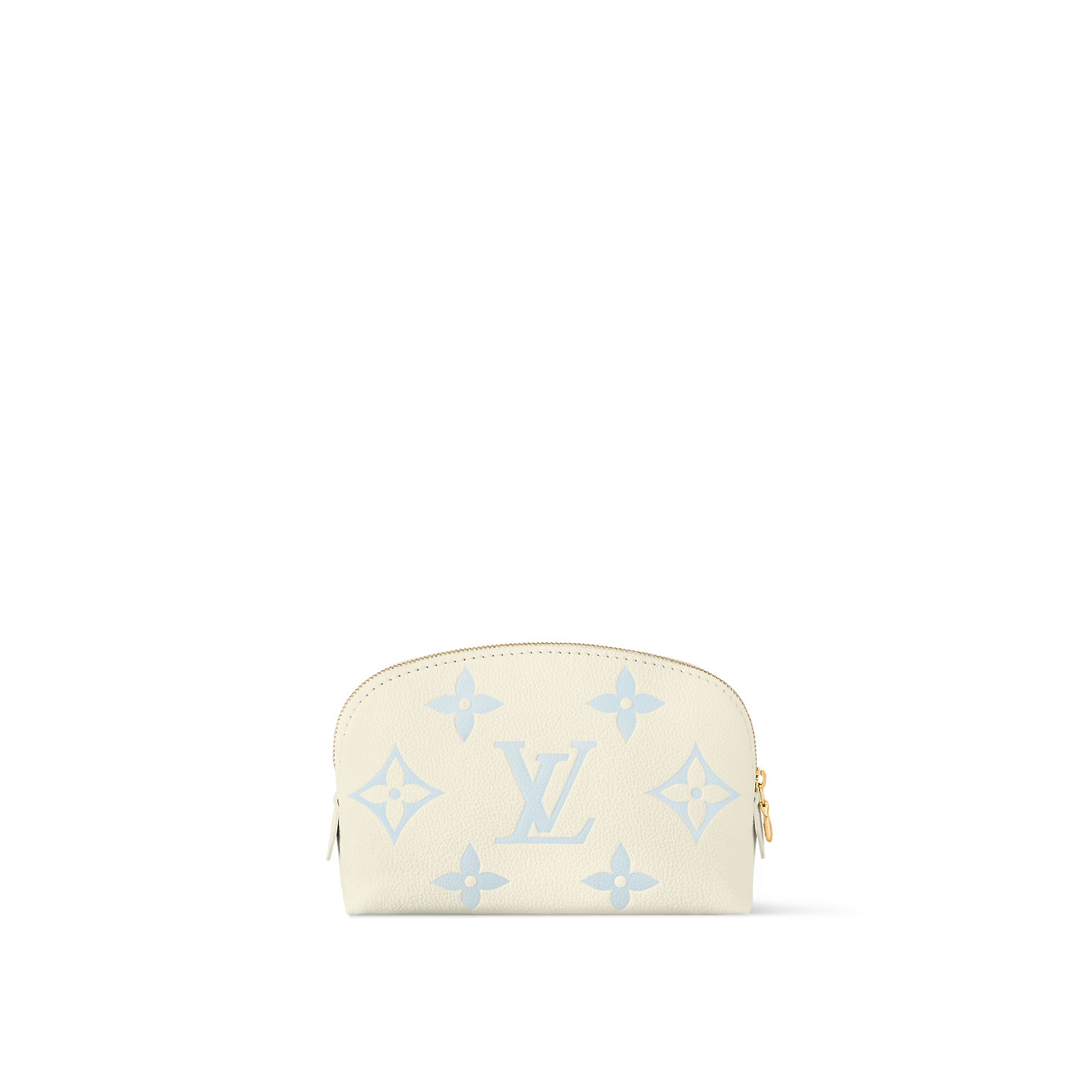 Louis Vuitton Pochette Cosmetique PM Clutch & Pouch 7.5in/ 19cm Beige Gold Hardware For Women M24378 - Image 3