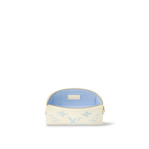 Alternative view of Louis Vuitton Pochette Cosmetique PM Clutch & Pouch 7.5in/ 19cm Beige Gold Hardware For Women M24378