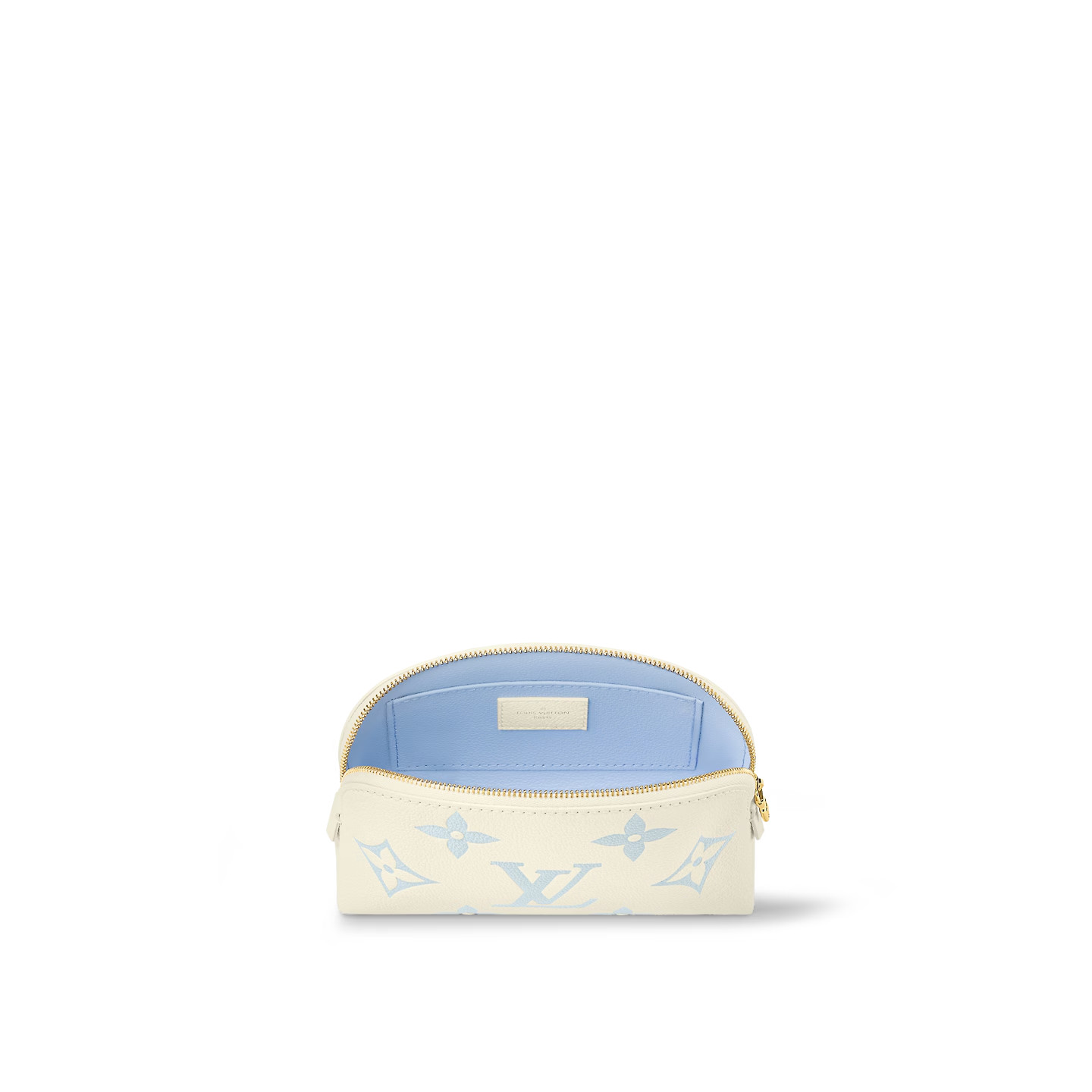 Louis Vuitton Pochette Cosmetique PM Clutch & Pouch 7.5in/ 19cm Beige Gold Hardware For Women M24378 - Image 2