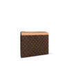 Louis Vuitton Pochette Jour Wallet Clutch & Pouch 13.8in/ 35cm Brown Monogram Canvas Gold Hardware For Men M82540 - Image 4