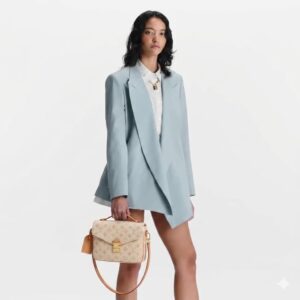 Alternative view of Louis Vuitton Pochette Metis MM Shoulder Bag 9.8in/ 25cm Monogram Origine Lin Canvas Gold Hardware For Women M28290