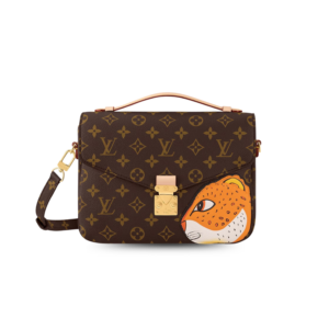 Louis Vuitton Pochette Metis Shoulder Bag 9.8inch/ 25cm Brown Gold Hardware For Women M47203