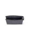 Louis Vuitton Pochette Voyage MM Pouch 10.6in/ 27cm Grey Monogram Eclipse Silver Hardware For Men M69535 - Image 5