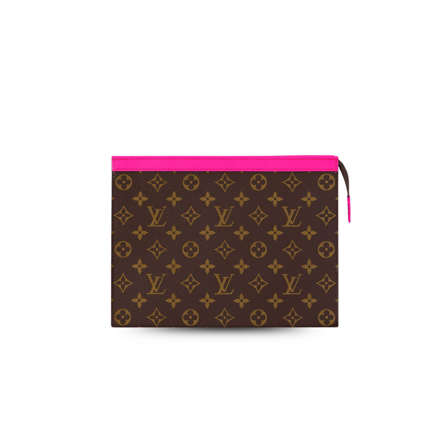 Louis Vuitton Pochette Voyage MM Pouch 10.6in/ 27cm Pink Silver Hardware For Women M82858