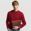 Louis Vuitton Pochette Voyage MM Pouch 10.6in/ 27cm Red Silver Hardware For Men M82857 - Image 2