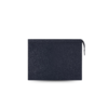 Louis Vuitton Pochette Voyage MM Pouch 10.6in/ 27cm Midnight Blue Silver Hardware For Men M30989