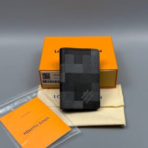 Alternative view of Louis Vuitton Pocket Organizer 4.3in 11cm Black Damoflage For Men
