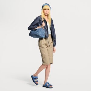 Alternative view of Louis Vuitton Pool Pillow Comfort Mules Blue Denim For Women 1AJN80