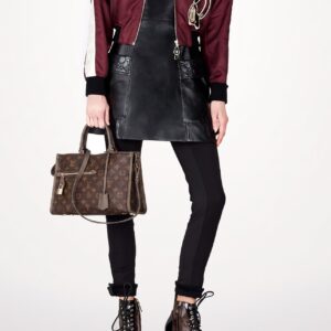 Alternative view of Louis Vuitton Popincourt PM Tote Bag 12.5in/ 32cm Brown/ Taupe Monogram Gold Hardware For Women