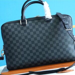 Alternative view of Porte Documents Jour Damier Gray For Men 14.6in/37cm N50200