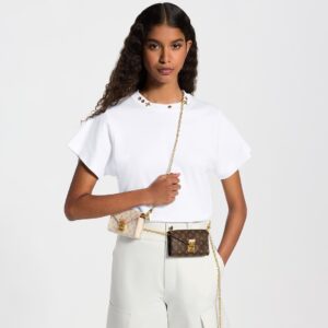 Alternative view of Louis Vuitton Pouch Metis Belt 5.3in/ 13.5cm Cream Monogram Dune Gold Hardware For Women M4871Z