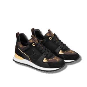 Louis Vuitton Run Away Sneaker Black For Women 1AAP3E