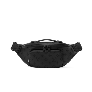 Louis Vuitton Rush Bumbag 11.8in/ 30cm Black Monogram Midnight Black Hardware For Men M26763