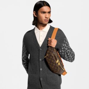 Alternative view of Louis Vuitton Rush Bumbag 11.8in/ 30cm Brown Monogram Gold Hardware For Men M14019